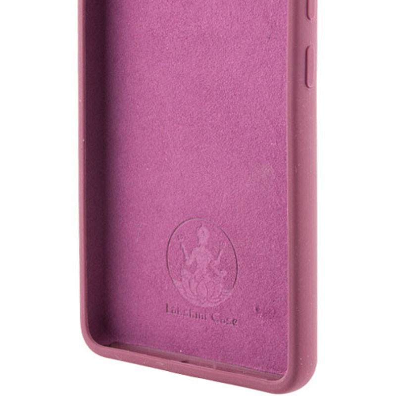 Silicone Cover Lakshmi Full Camera для Samsung S21 FE (Plum)-1