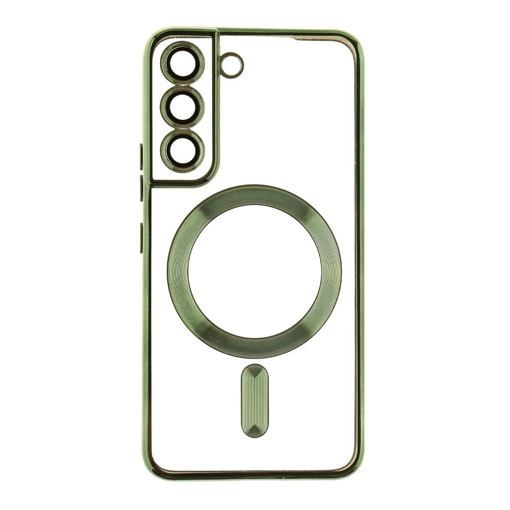 Чохол Metal Color with MagSafe для Samsung S22 (Green)-0