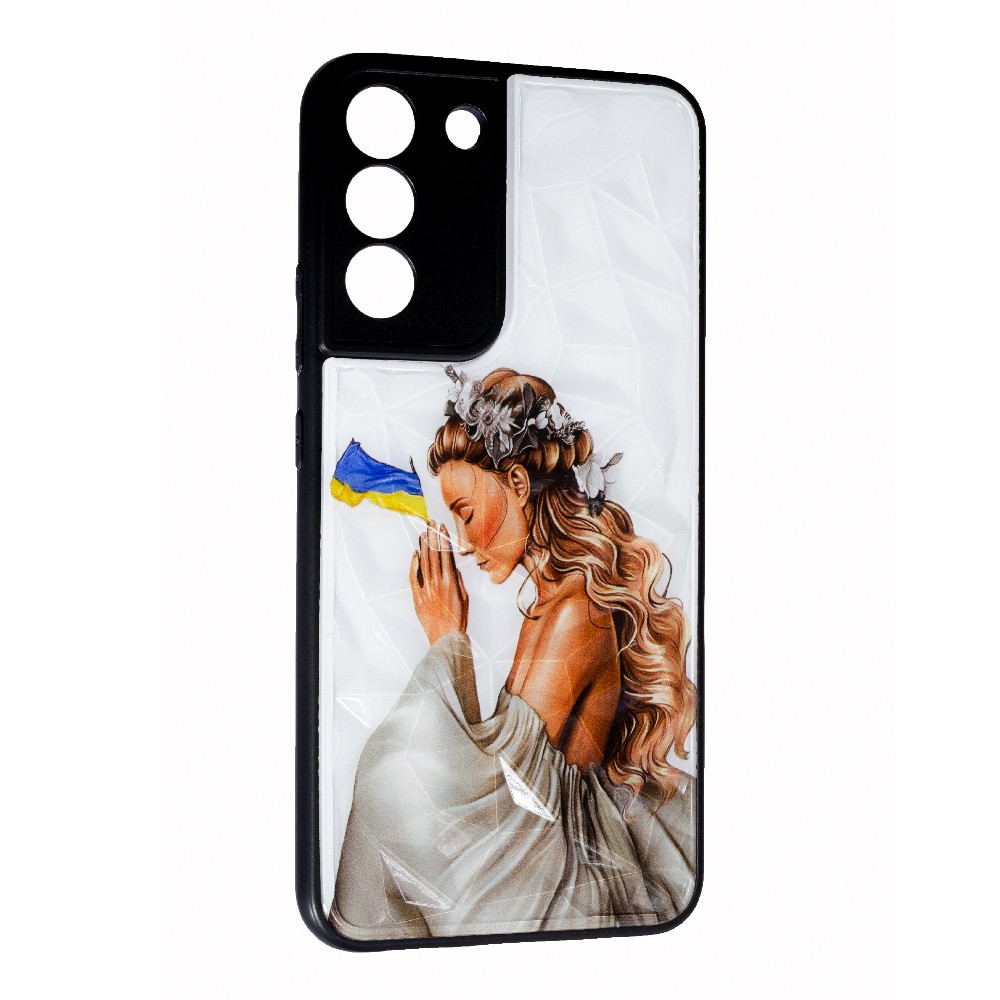 Накладка Prisma Ladies для Samsung S22 Plus Pray for Ukraine-0