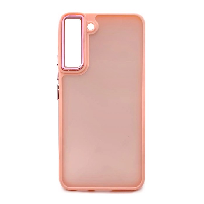 Накладка FIBRA Metallic Matte для Samsung S22 (Pink)-0