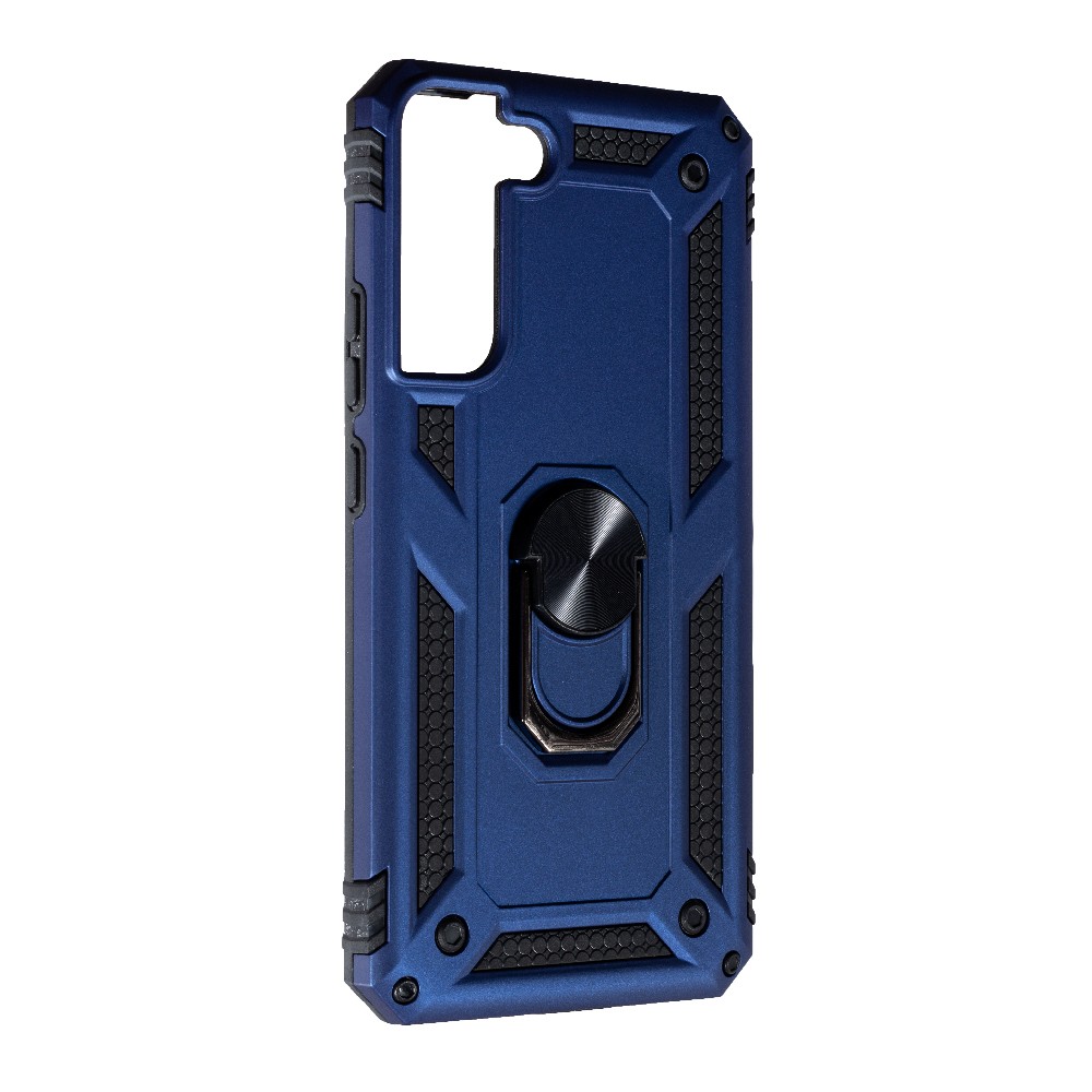 Накладка під магнітний тримач Serge Ring для Samsung S22 (Dark blue)-0