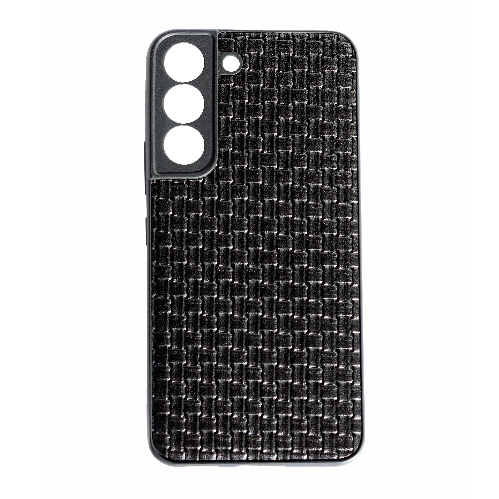 Накладка Leather Case для Samsung S22 Плетенка-0