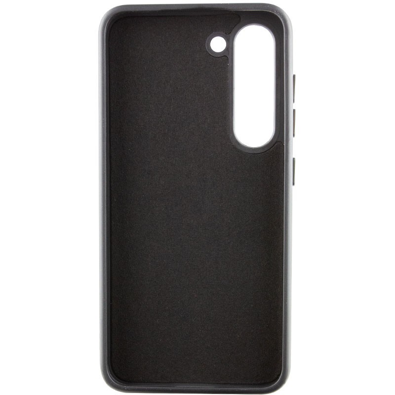 Bonbon Leather Metal Style для Samsung S22 (Black)-1