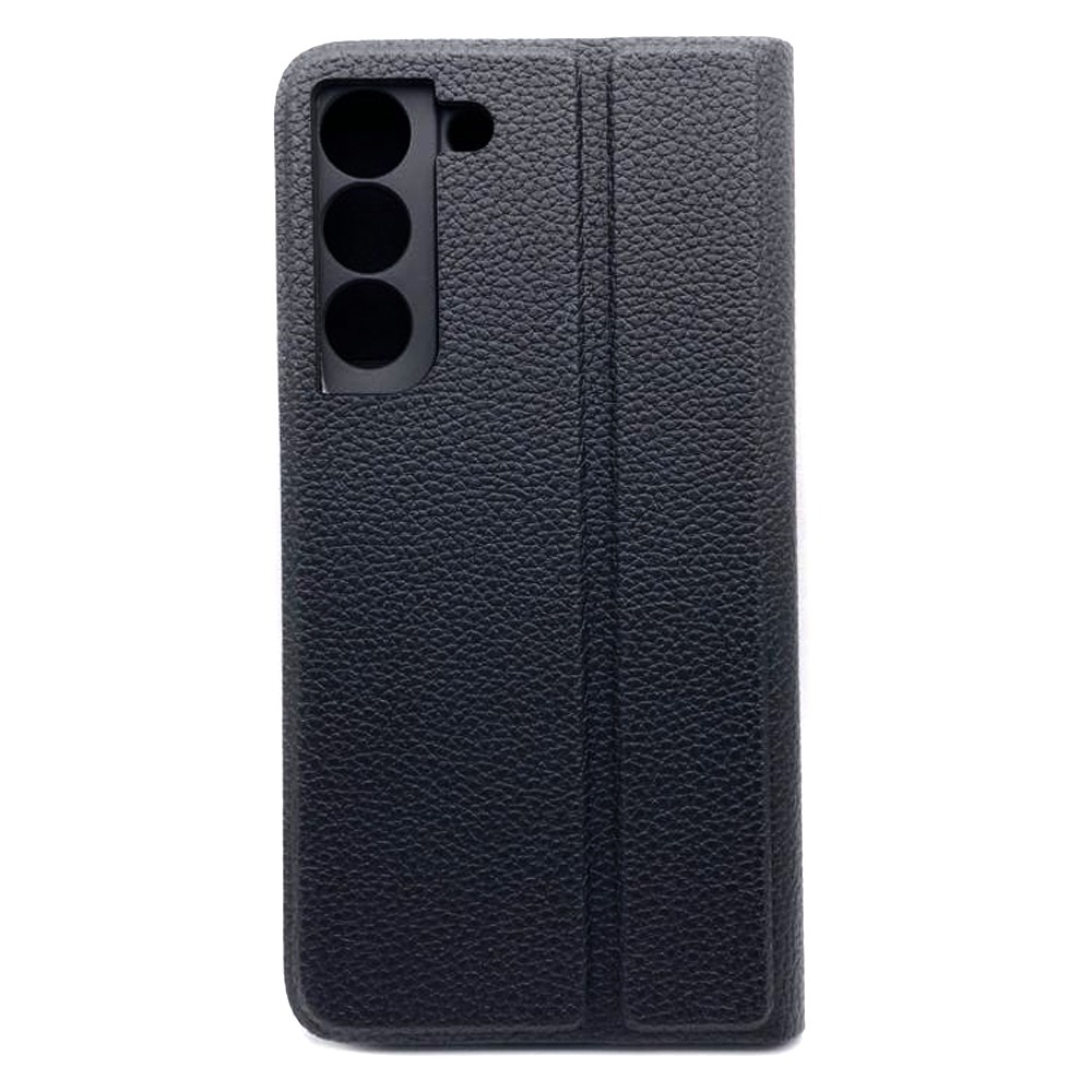 Книжка Leather Flip case для Samsung S22 (Black)-1
