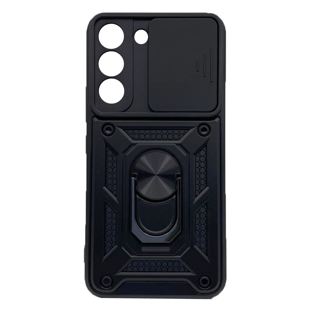 Накладка Camshield Serge Ring для Samsung S22 Чорний-0