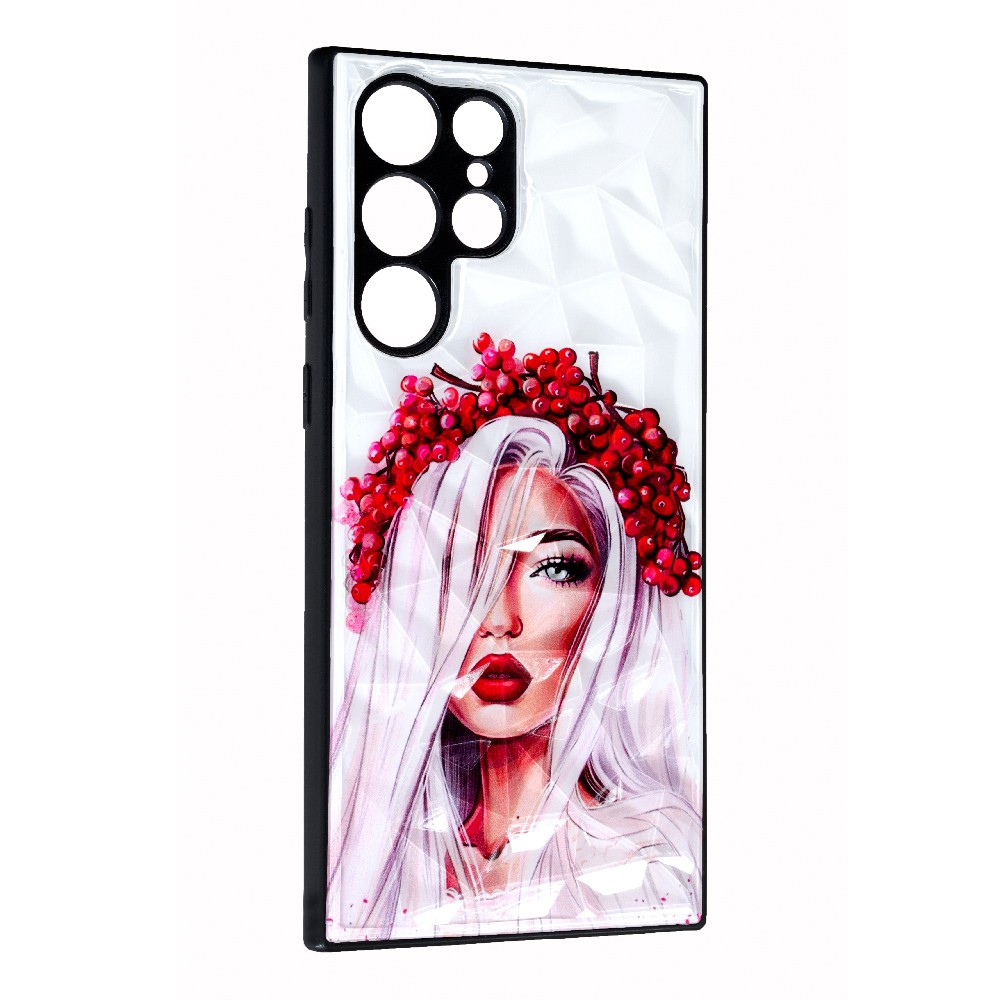 Накладка Prisma Ladies для Samsung S22 Ultra Ukrainian girl-0