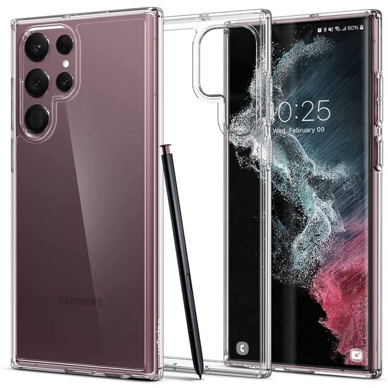 Накладка Epic Transparent 1,5mm для Samsung S22 Ultra  прозора-0