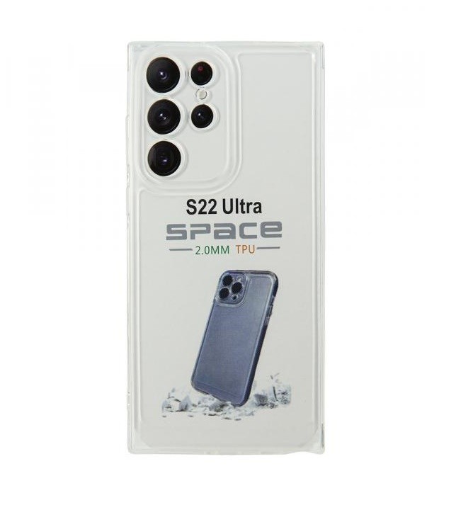 Накладка Space TPU для Samsung S22 ULTRA Transparent-0