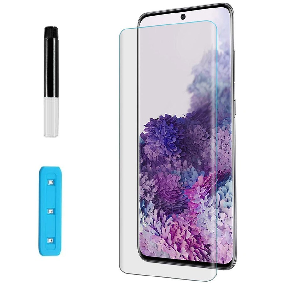 Захисне скло DK UV Curved для Samsung S22 Ultra (clear)-0