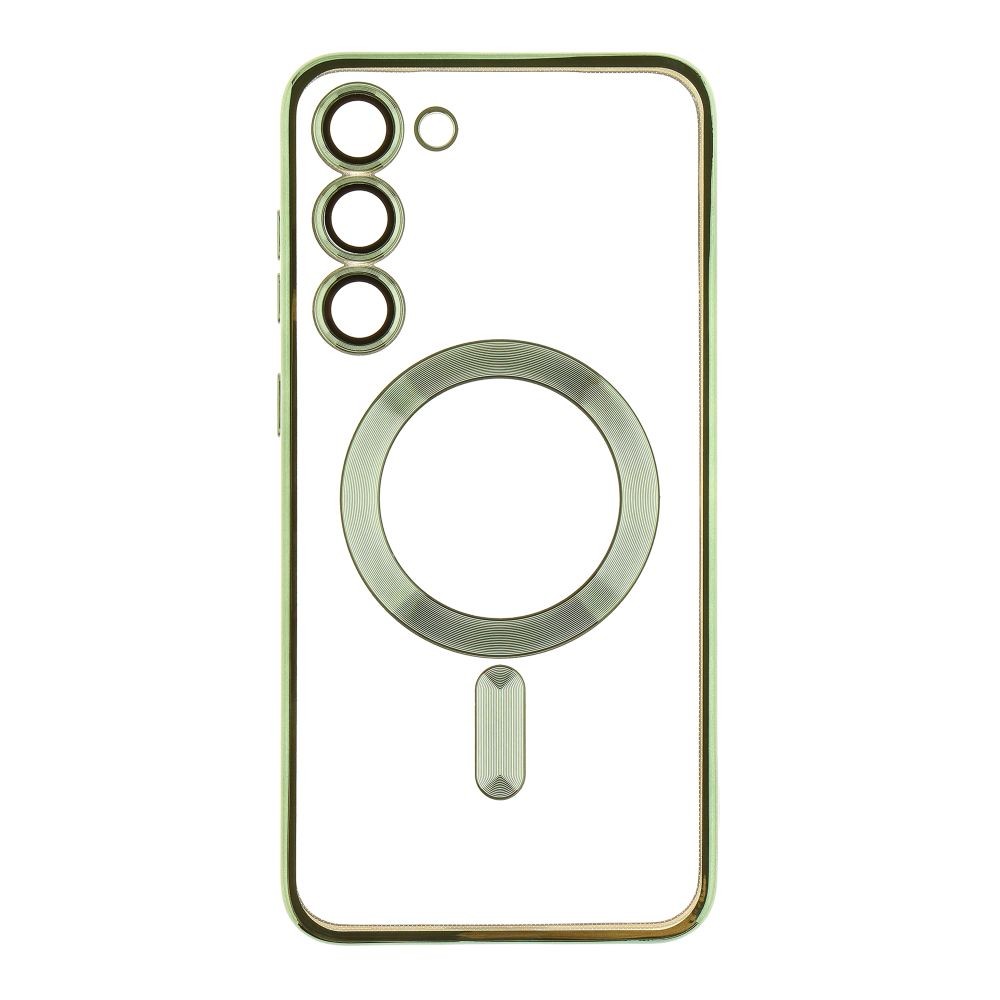 Накладка Metal Color Case with MagSafe для Samsung S23 Plus (Green)-0