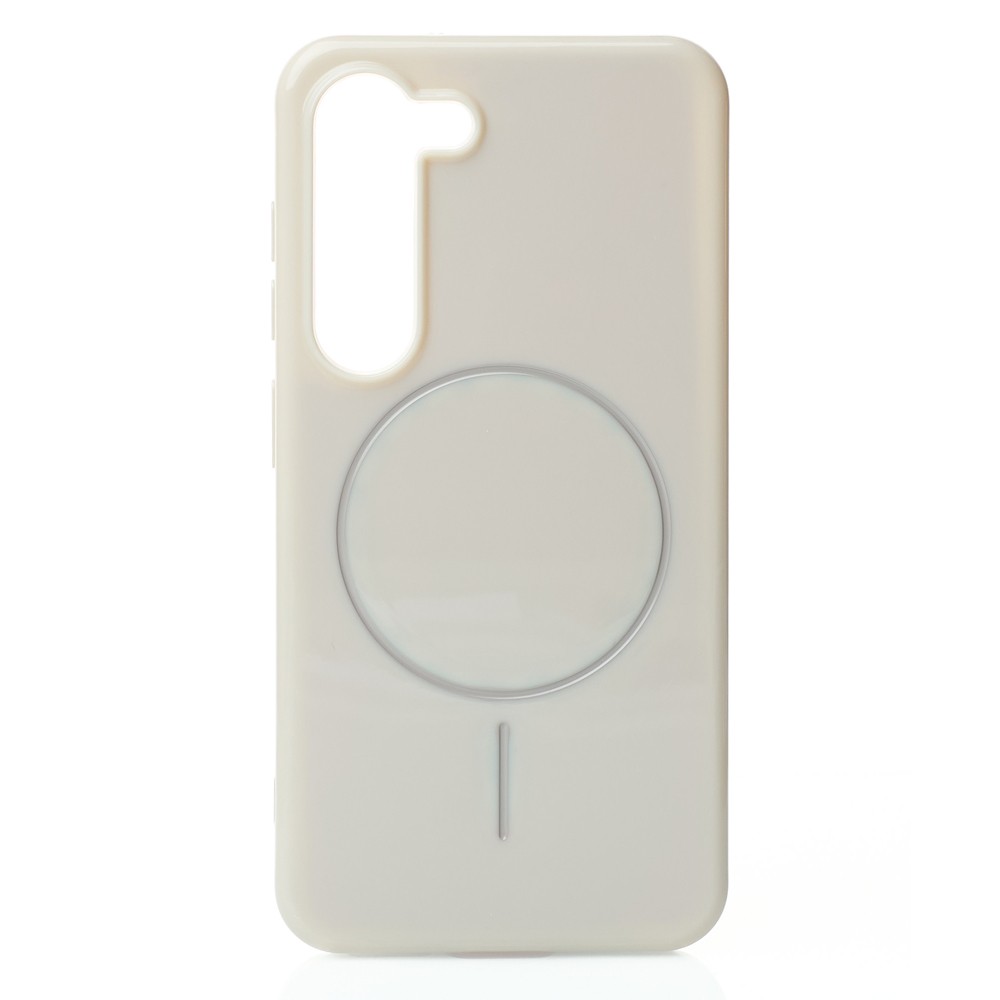 Чохол Glamour MagSafe для Samsung S23 natural titanium-0