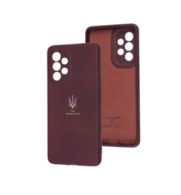 UA Silicone Case Full Protective для Samsung A32 4G (Marsala)-0
