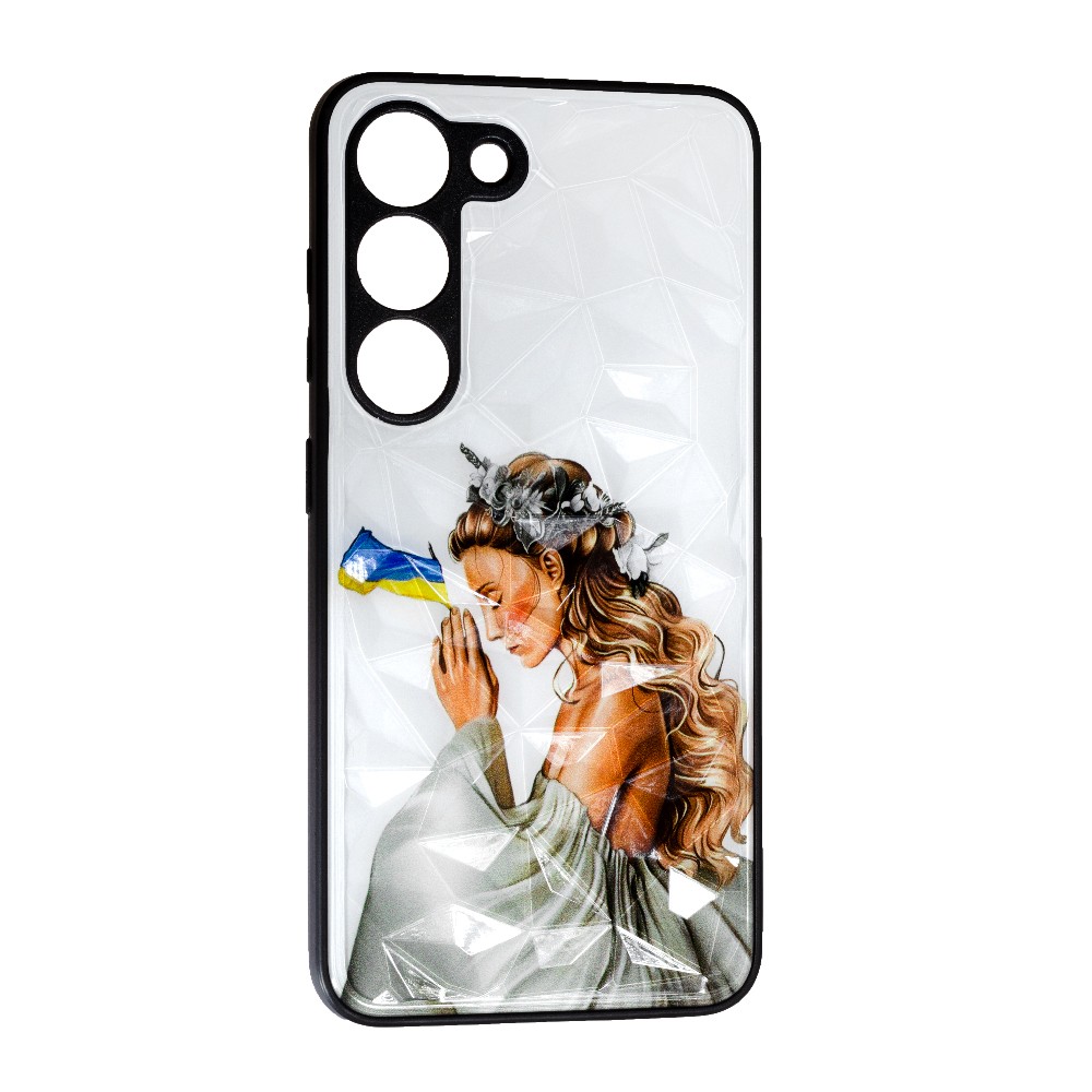 Накладка Prisma Ladies для Samsung S23 Plus Pray for Ukraine-0
