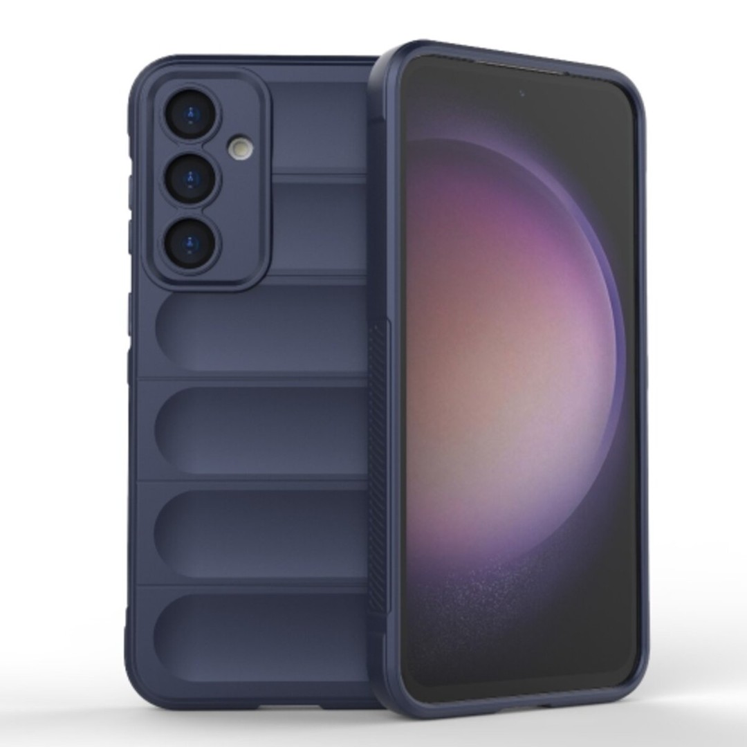 Чохол Cosmic magic shield для Samsung S23FE темно синій-0