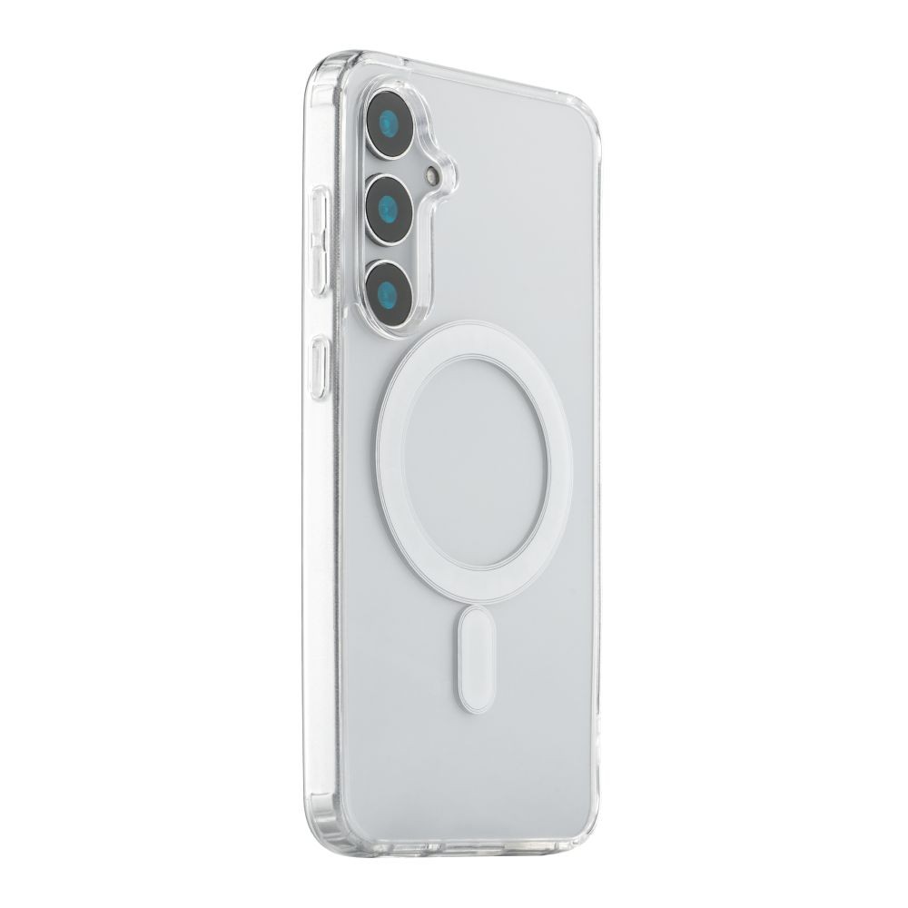 Накладка Clear Case MagSafe для Samsung S23 FE (прозора)-0