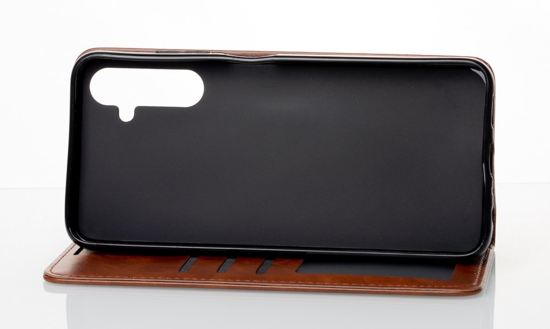 Книжка DC ELEGANT для Samsung S23FE (Коричнева)-2