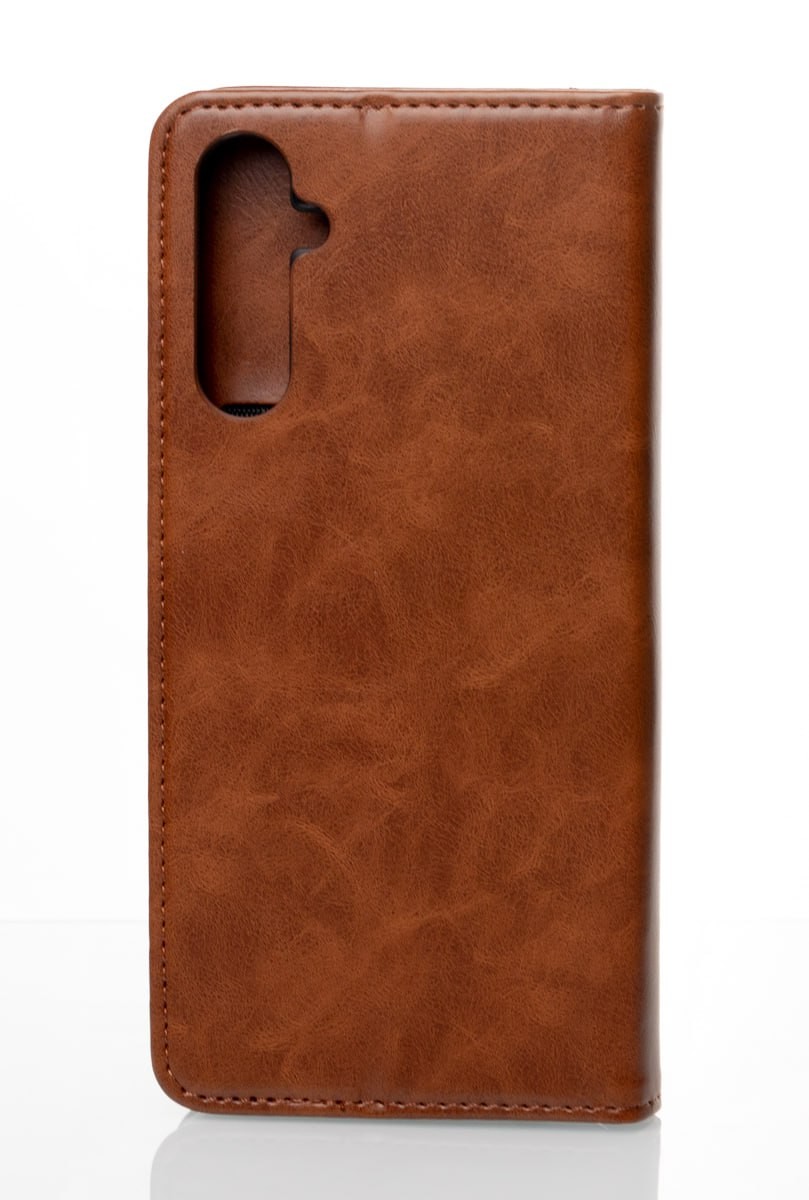 Книжка DC ELEGANT для Samsung S23FE (Коричнева)-1