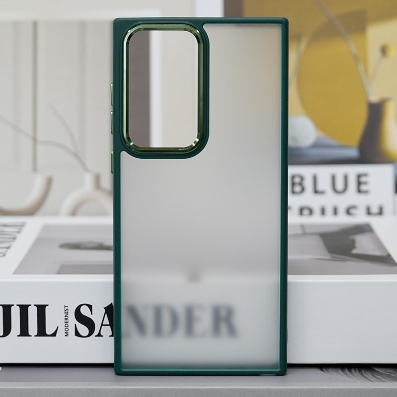 Накладка FIBRA Metallic Matte для Samsung S23FE (Green)-2