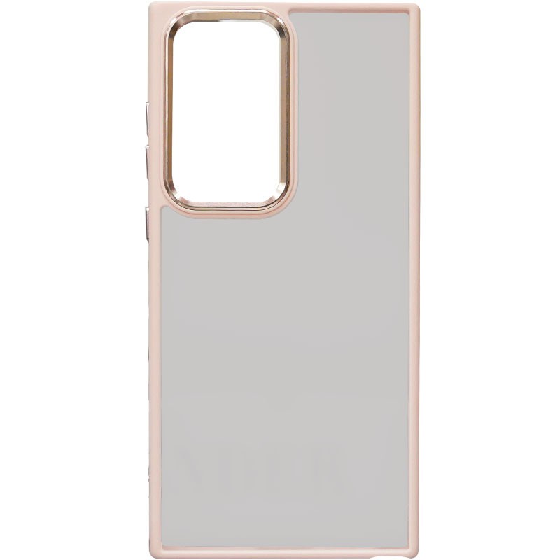 Накладка FIBRA Metallic Matte для Samsung S23FE (Pink sand)-0