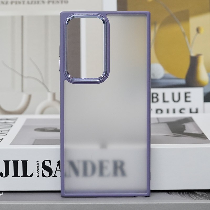 Накладка FIBRA Metallic Matte для Samsung S23FE (Lavander)-1