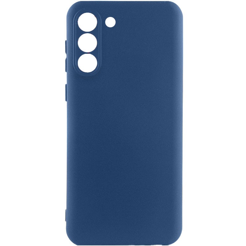 Silicone Cover Full Camera without Logo (A) для Samsung S23 FE (Navy Blue)-0
