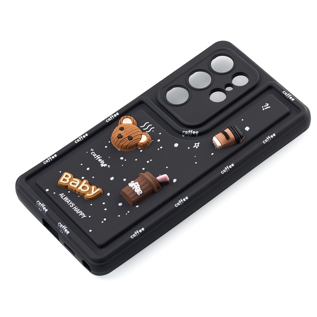 Чохол Pretty Toys для Samsung S23 Ultra  (Black/baby)-1
