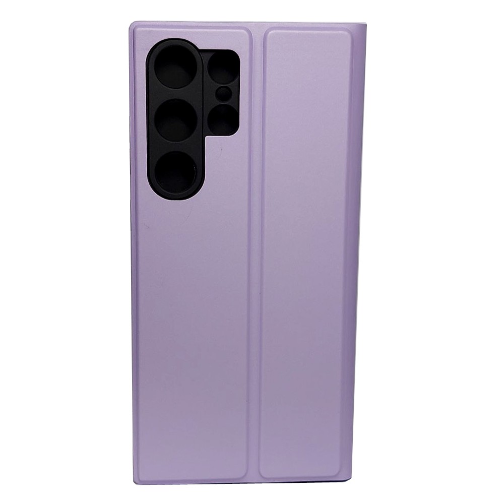 Книжка Shell Case для Samsung S23 Ultra (Light purple)-1
