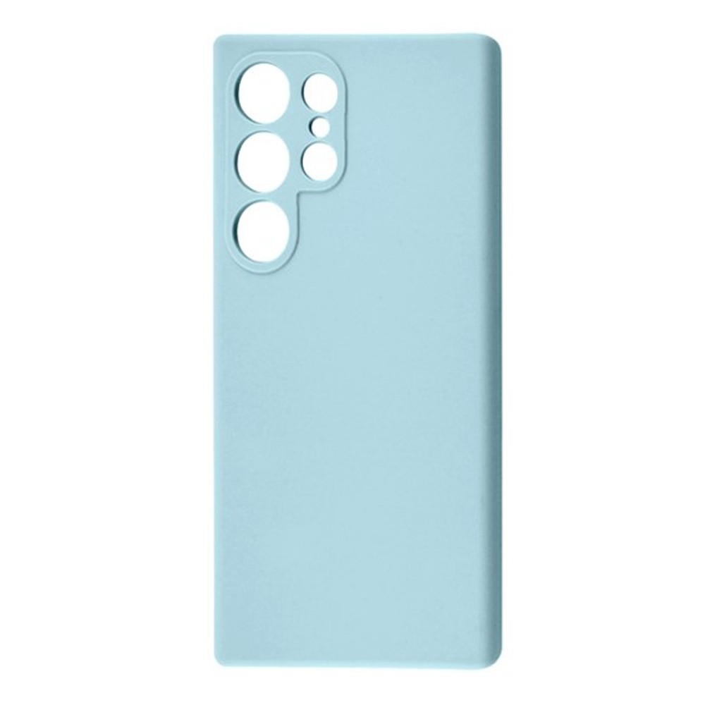 Чохол FIBRA FULL для Samsung S23 Ultra матовий силіконовий (Lilac Cream)-0