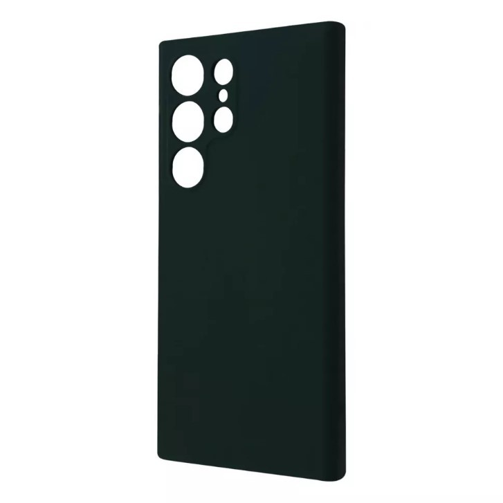 Silicone Cover FIBRA Full Camera without Logo (A) для Samsung S24 Ultra (Dark green)-0
