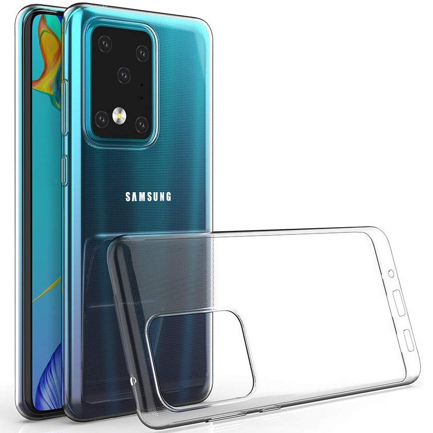 Накладка Premium для Samsung S23 Ultra прозорий силікон-0