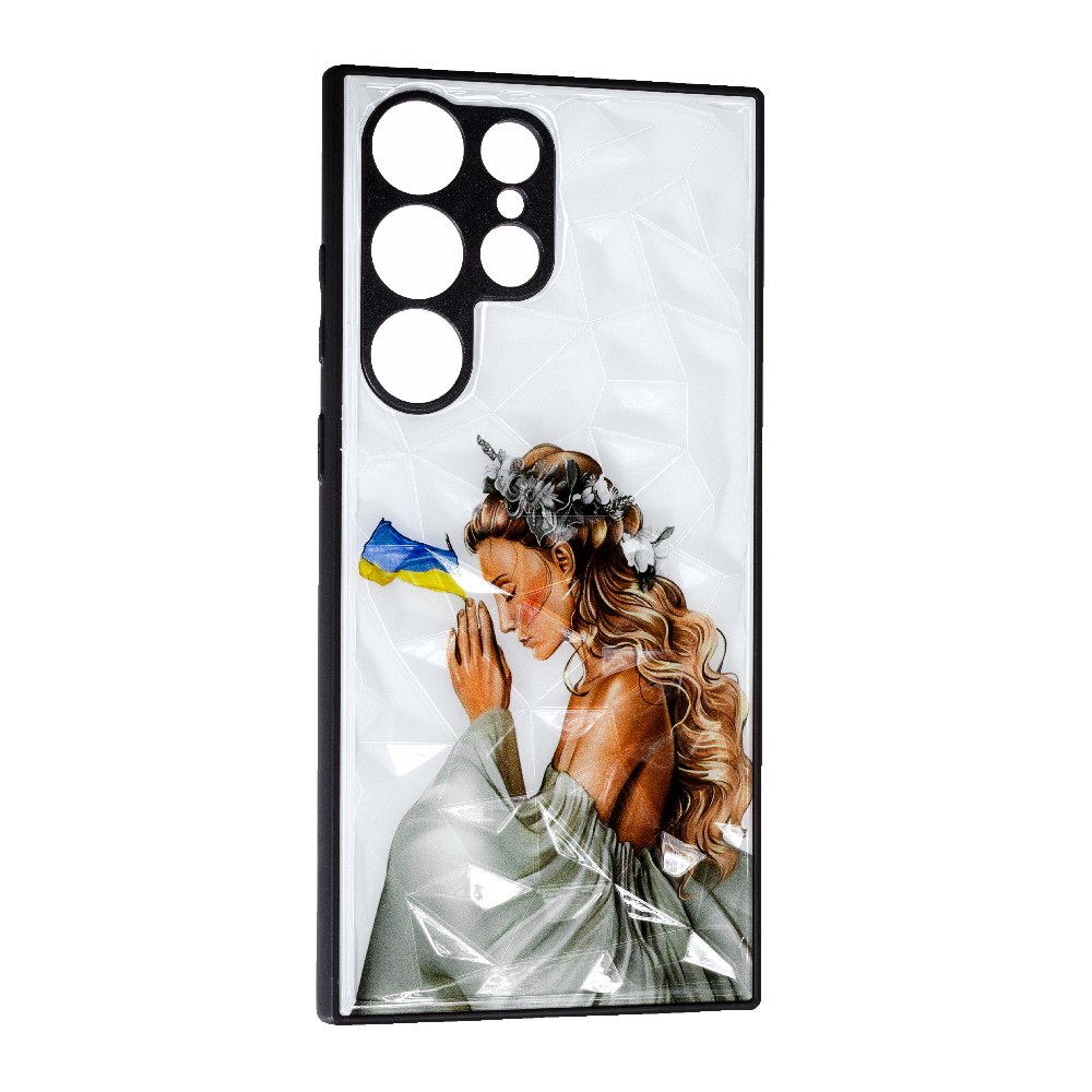 Накладка Prisma Ladies для Samsung S23 Ultra Pray for Ukraine-0