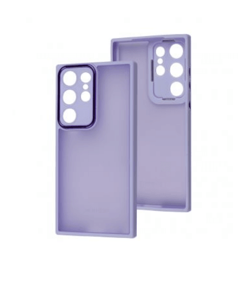 Накладка Luxury Metal Lens для SAMSUNG S23 Ultra (Бузкова)-0