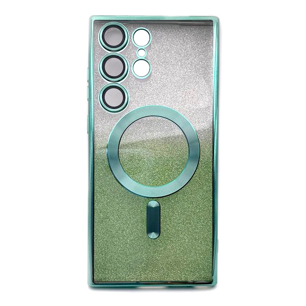 Накладка SHINING Gradient Camera MagSafe для Samsung S23 ULTRA Green-0