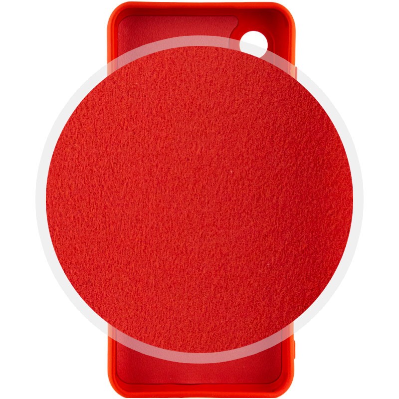 Silicone Cover Full Camera without Logo (A) для Samsung S24 (Red)-1