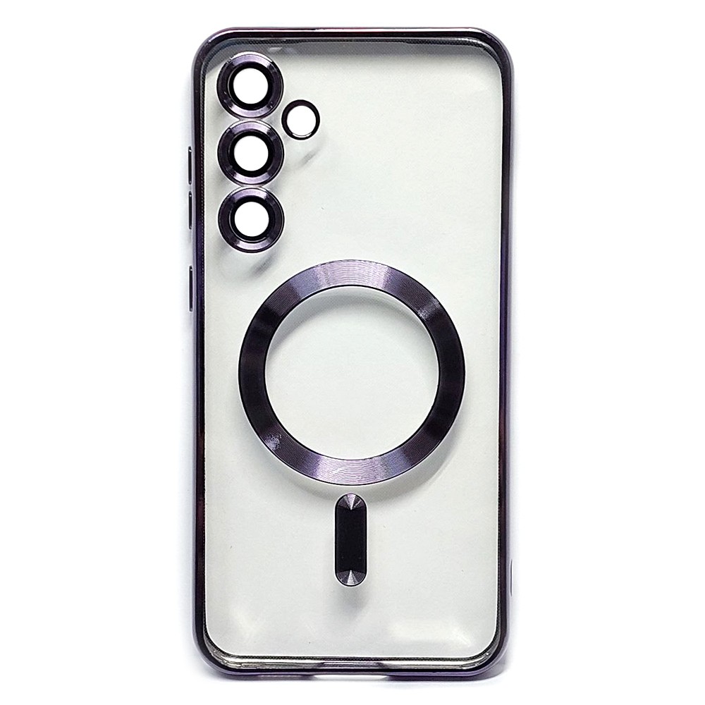 Накладка Metal Color Case with MagSafe для Samsung S23 Plus (Purple)-0