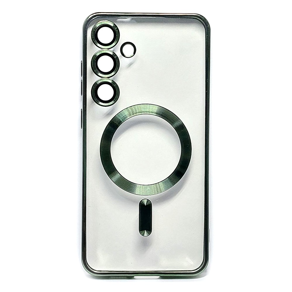 Чохол Metal Color with MagSafe для Samsung S24FE (green)-0