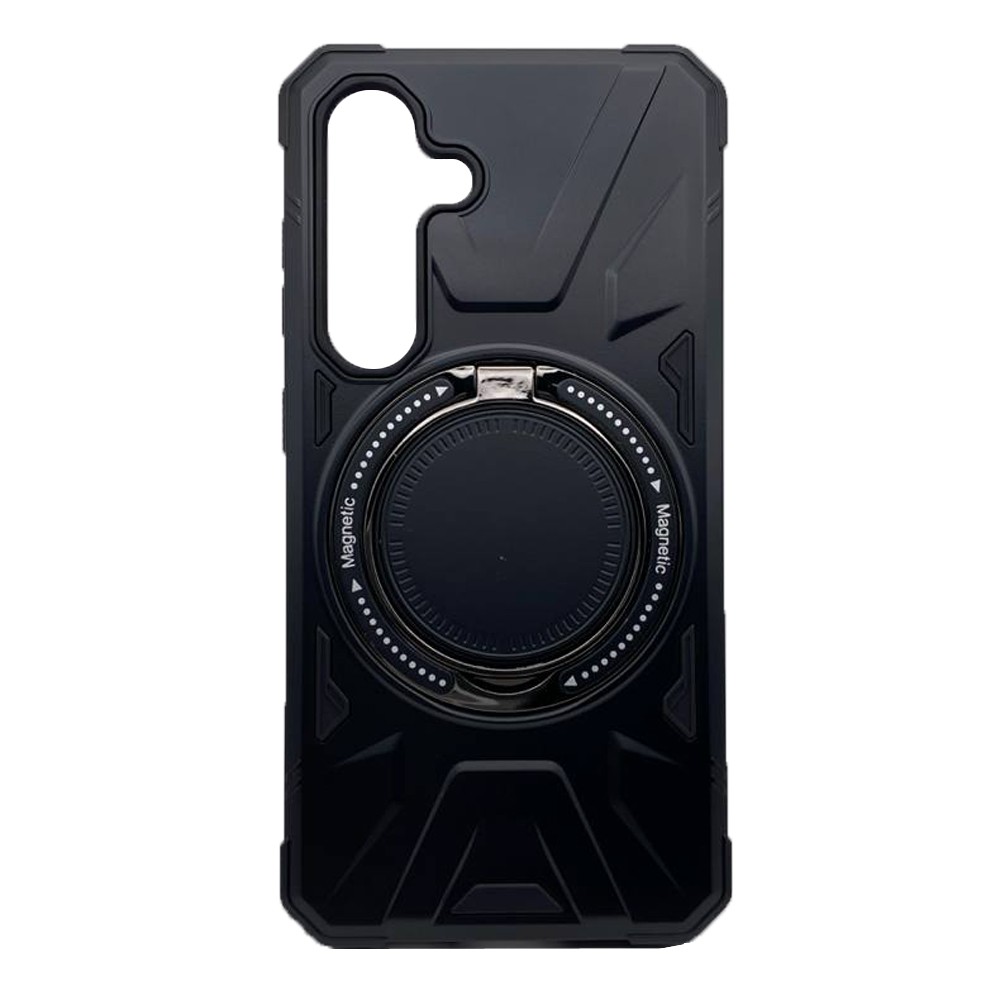 Накладка Antibroken Ring with Magsafe для Samsung S24 (Black)-0