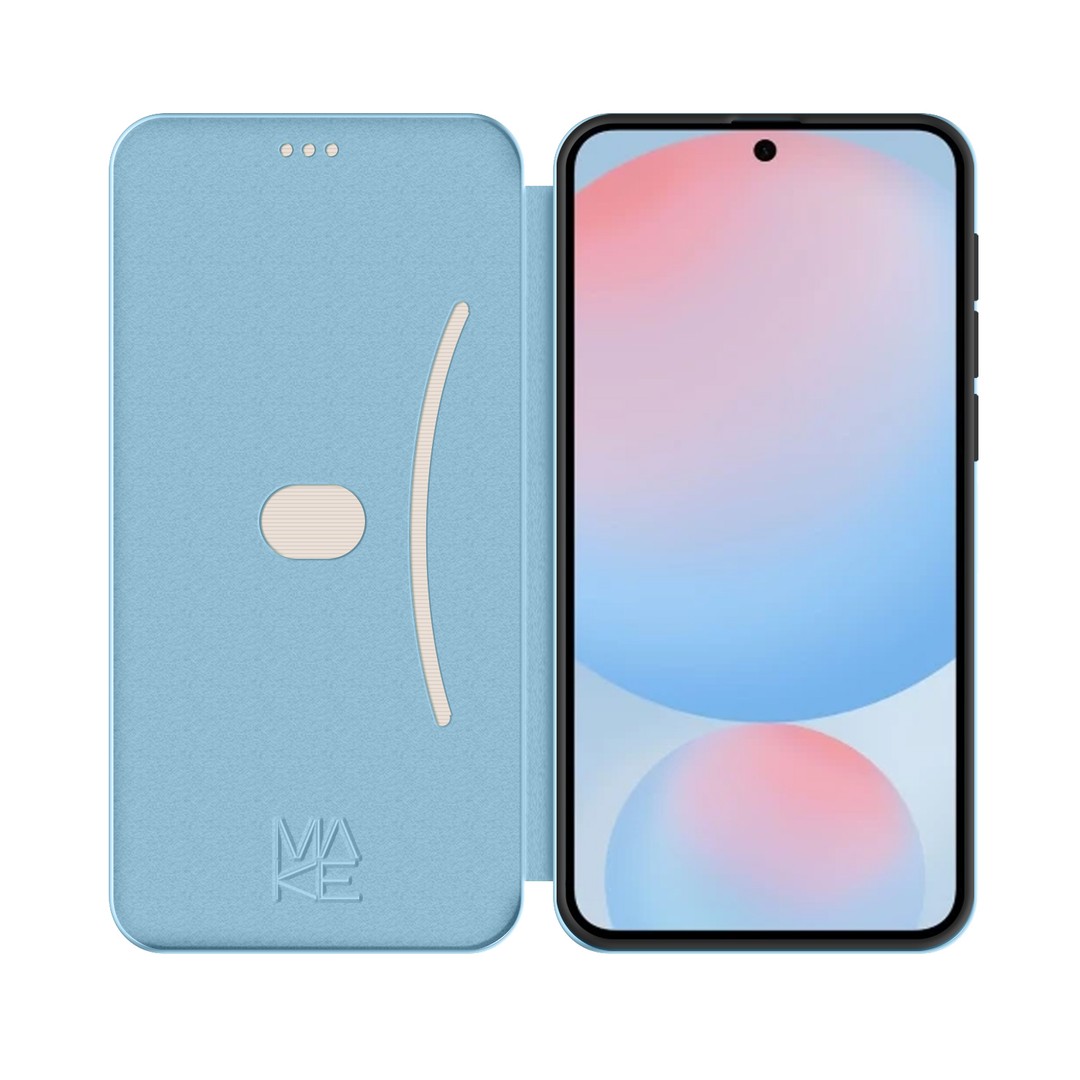 Книжка MAKE для Samsung S24FE Ice Blue-2