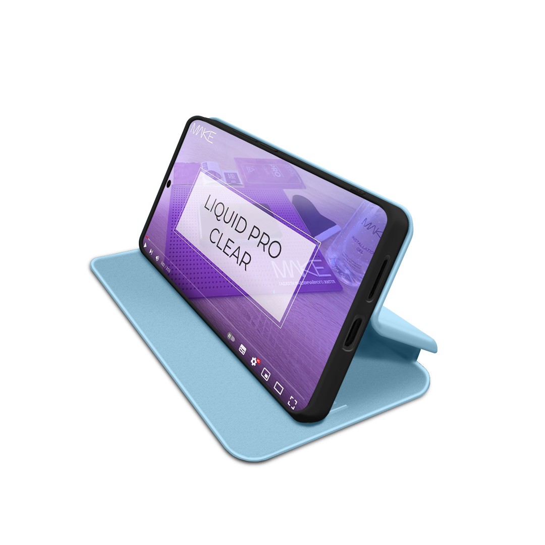 Книжка MAKE для Samsung S24FE Ice Blue-3