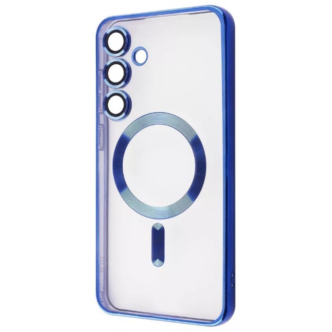 Чохол Metal Color with MagSafe для Samsung S23FE (blue)-0