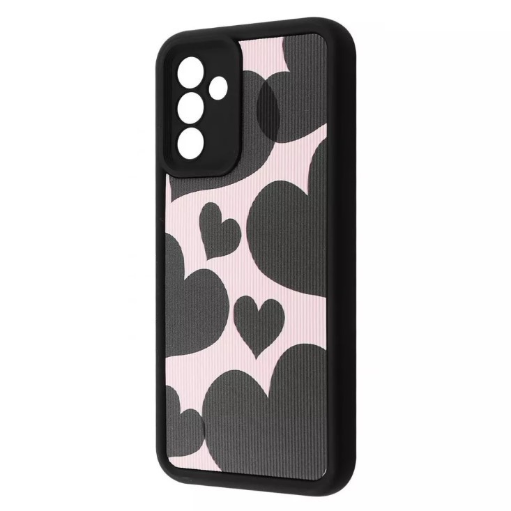 Чохол Artfull Case для Samsung S24FE (black hearts)-0