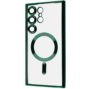 Чохол Metal Color with MagSafe для Samsung S24 Ultra (Green)-0