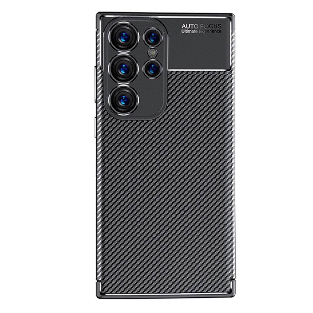 Накладка Ultimate Experience Carbon для Samsung S24 Ultra чорна-0