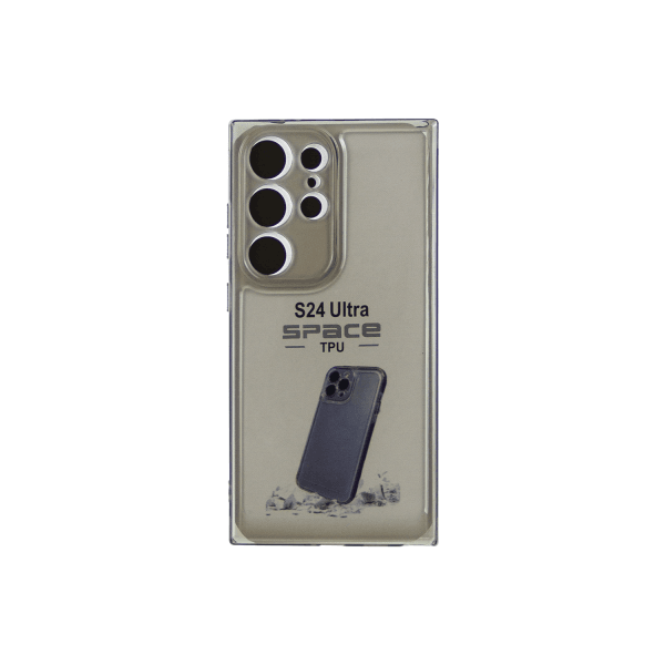 Накладка Space TPU для Samsung S24 Ultra сірий-0