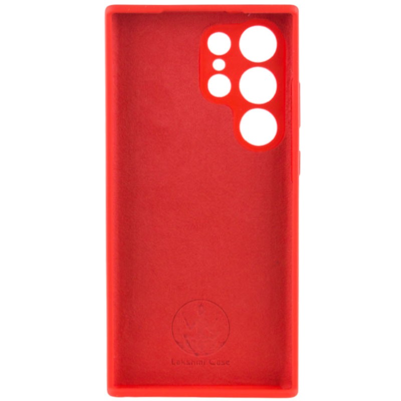Silicone Cover Full Camera without Logo (A) для Samsung S24 Ultra (Red)-1