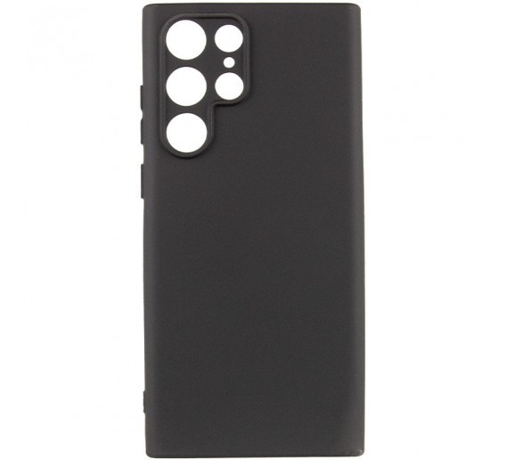 Silicone Cover Full Camera without Logo (A) для Samsung S24 Ultra (Black)-0