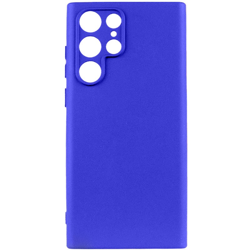 Silicone Cover Full Camera without Logo (A) для Samsung S24 Ultra (Iris)-0