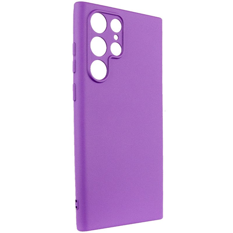 Silicone Cover Full Camera without Logo (A) для Samsung S24 Ultra (Purple)-0