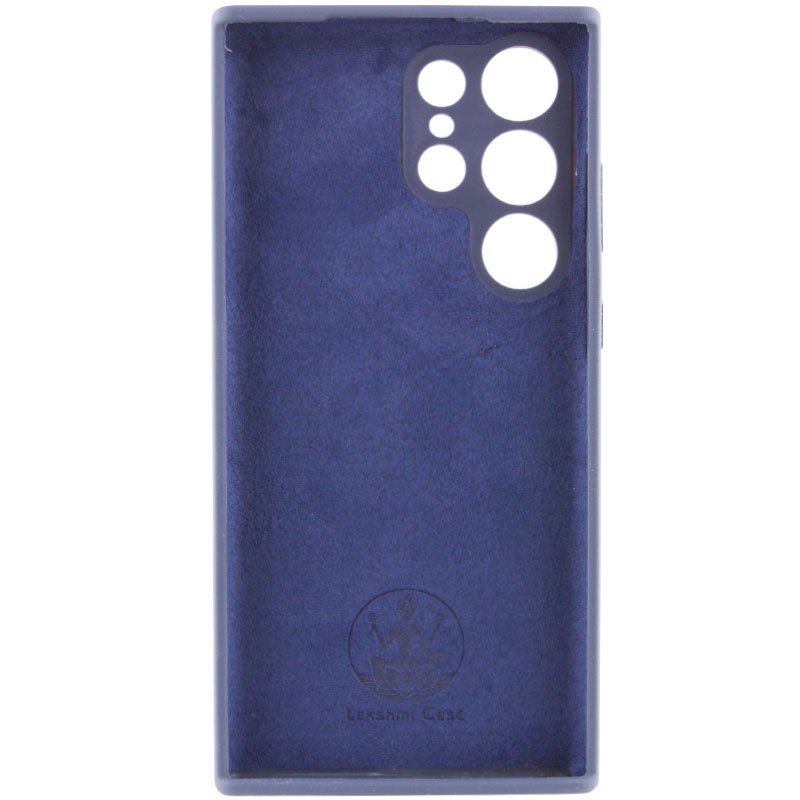 Silicone Cover FIBRA Full Camera without Logo (A) для Samsung S24 Ultra (Navy Blue)-1