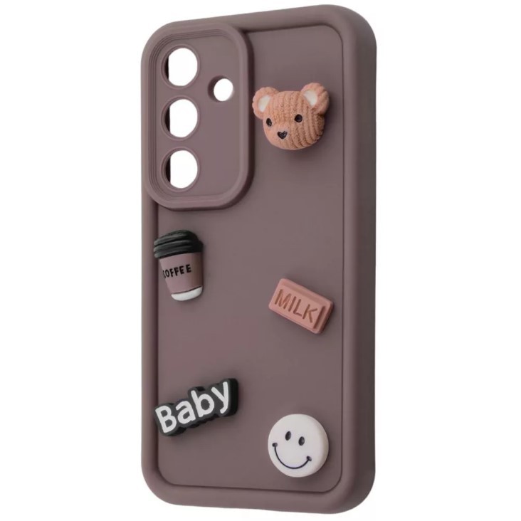Чохол Pretty Toys для Samsung S24 / S25 (brown/bear)-0